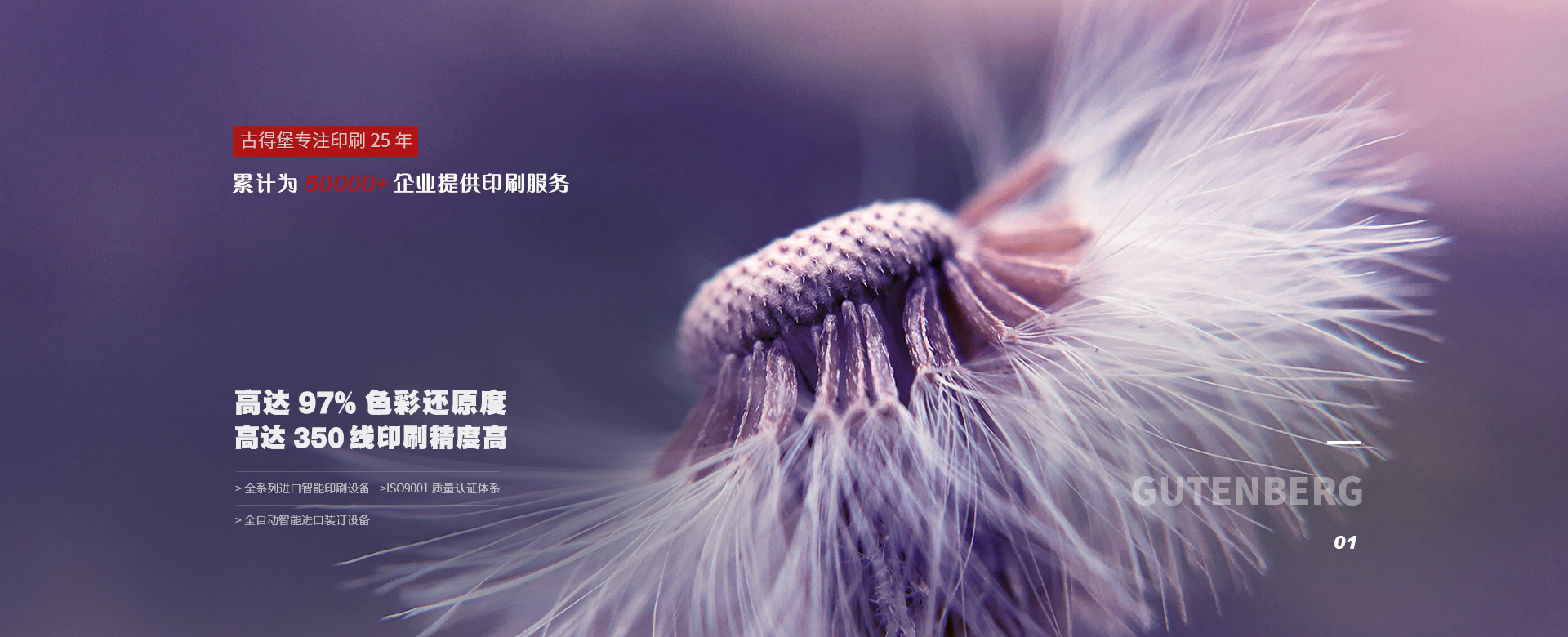 古得堡20年印刷經(jīng)驗(yàn)，色彩高度還原，專(zhuān)業(yè)畫(huà)冊(cè)印刷定制加工。